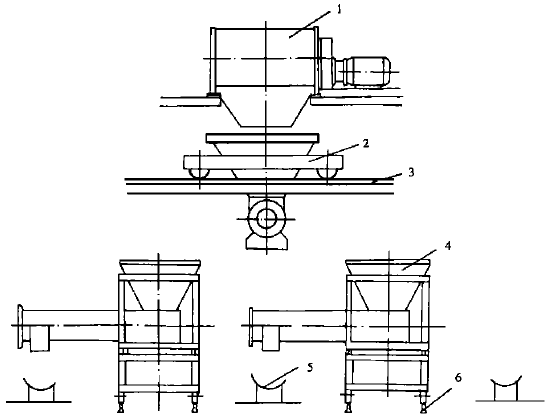 電桿定量分料車